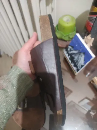 Ciabatte uomo marroni, num 47