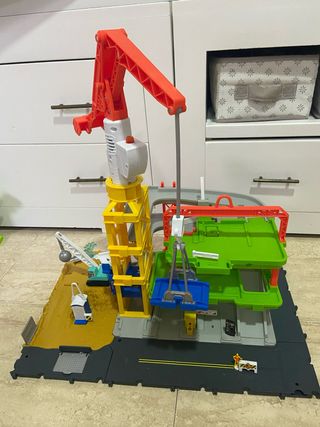 Circuito Parking Obra Juguete