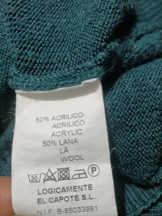 Jersey El Capote Verde Talla XL