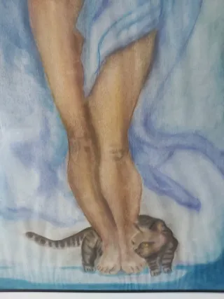 Cuadro pintado a mano