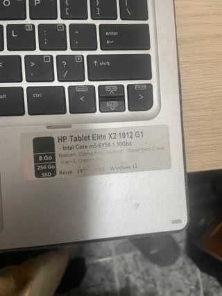 HP Tablet Elite x2 1012 G1 Convertible Táctil