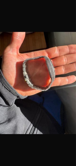 Cartier Santos Full Iced 25 Quilates Diamantes