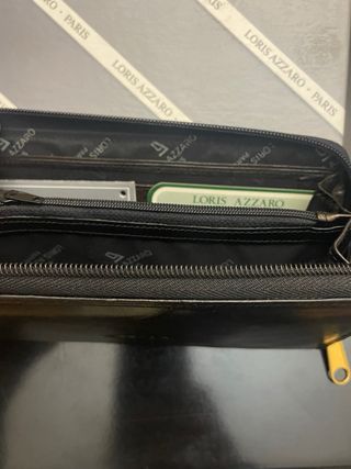 Portafoglio donna Azzaro nero