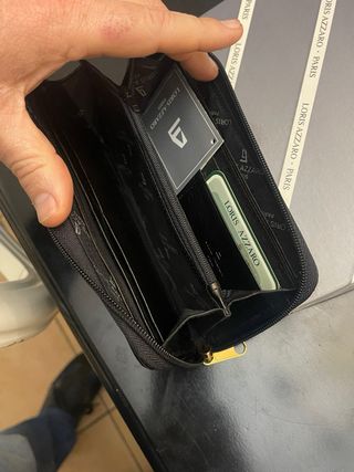 Portafoglio donna Azzaro nero