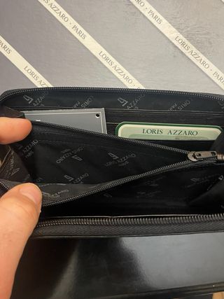 Portafoglio donna Azzaro nero