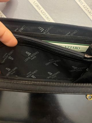 Portafoglio donna Azzaro nero