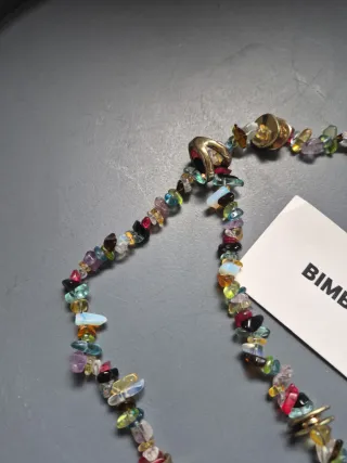 Collar BIMBA Y LOLA multicolor y dorado