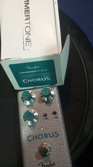 Varios pedales de guitarra