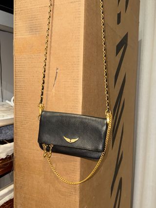 Zadig & Voltaire Rock Nano Negro Dorado