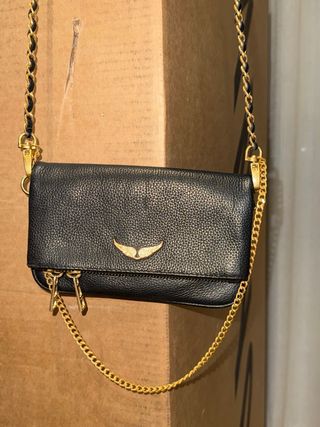 Zadig & Voltaire Rock Nano Negro Dorado