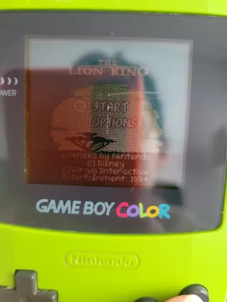 El Rey León Game Boy DMG-ALNP EUR