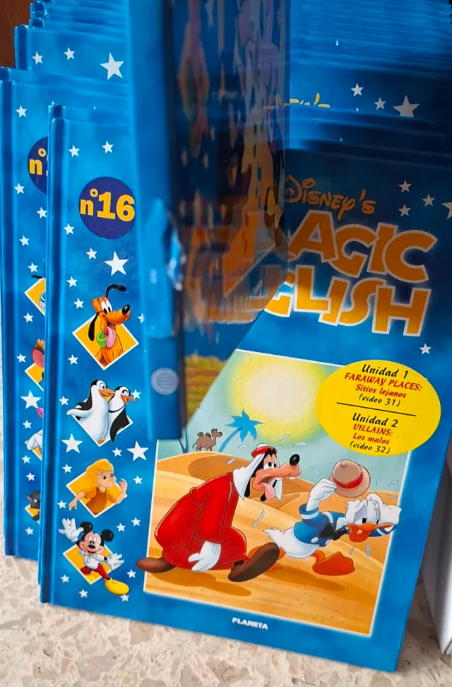 Colección libros  Magic English 1-16 Planeta