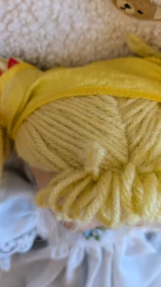 Bambola vintage morbida