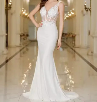 Vestido de Novia Sirena Blanco