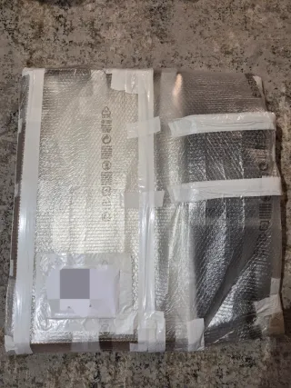 Specchio con luci LED+mensole in legno nuovissimo