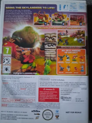 Wii skylanders giants