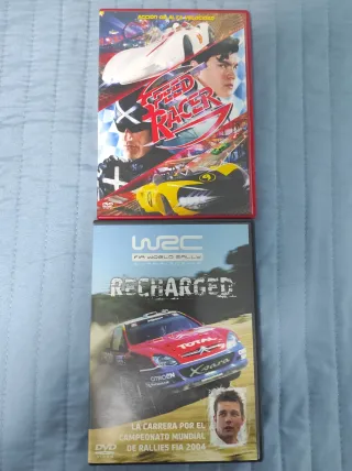 DVD Speed Racer y WRC Recharged