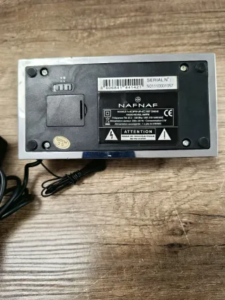 Despertador Radio AM/FM Negro