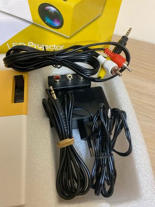 Proyector LED Blanco y Amarillo