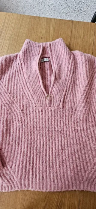 Jersey rosa claro Stradivarius