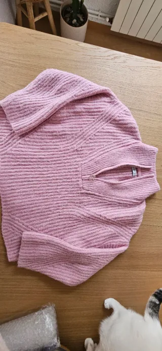 Jersey rosa claro Stradivarius