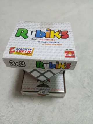 Lote 2 Juegos tipo Rubik 3x3 y Tower