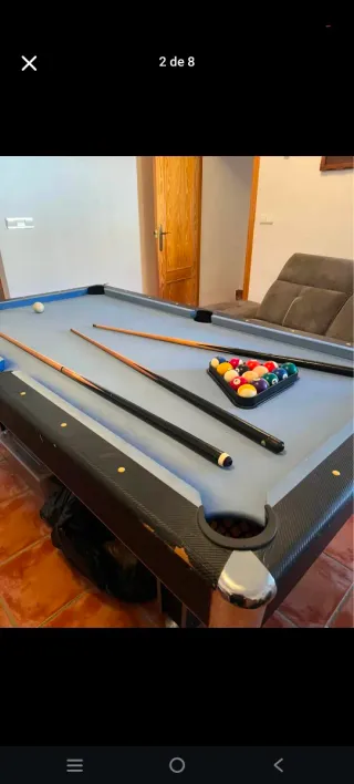 Mesa de billar completa