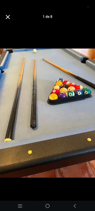 Mesa de billar completa