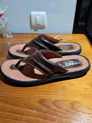 Sandalias Valmonte Cuero Hechas a Mano Portugal