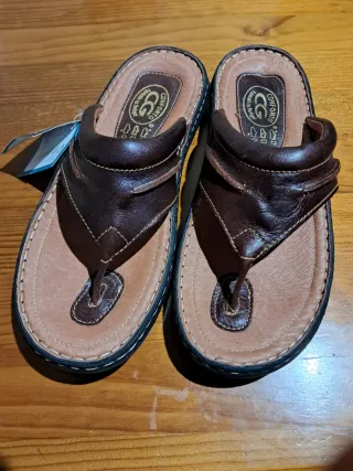 Sandalias Valmonte Cuero Hechas a Mano Portugal