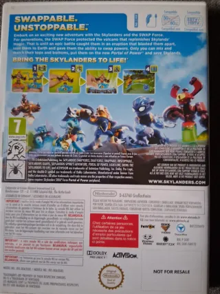 Skylanders Swap Force Wii
