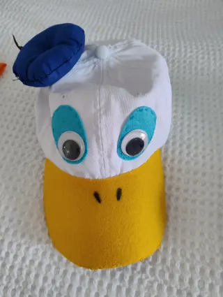 Disfraz casero Pato Donald