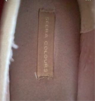 Manoletinas/bailarinas Sfera Beige Talla 39