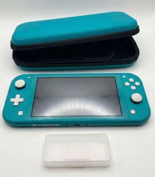 Nintendo Switch Lite Turchese + Custodia + Caricatore