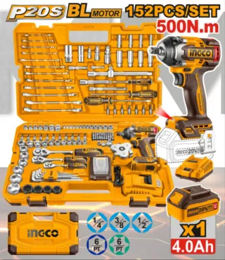 Maletín Herramientas Ingco 152 Piezas