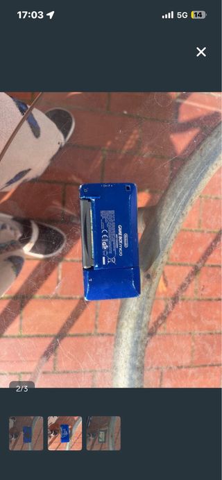 Nintendo Game Boy Micro Azul