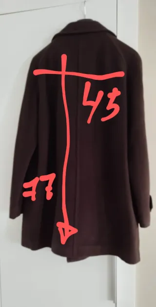 Chaquetón Burberry Mujer Talla 40 Marrón