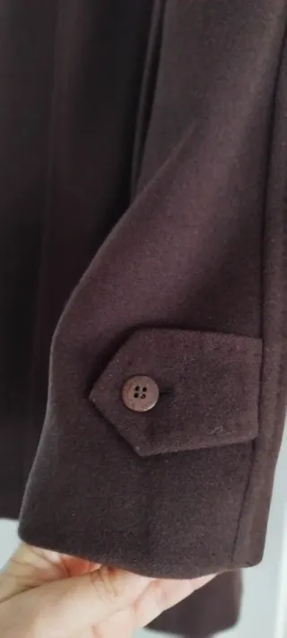 Chaquetón Burberry Mujer Talla 40 Marrón