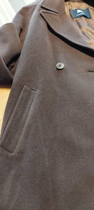 Chaquetón Burberry Mujer Talla 40 Marrón