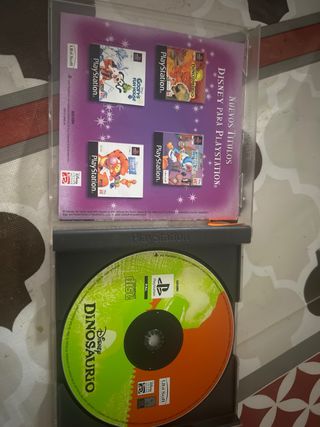PlayStation 1 Disney Dinosauro Juego