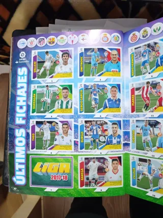 Álbum LaLiga Santander 2017-18 Panini