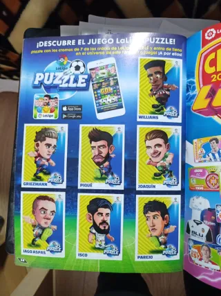Álbum LaLiga Santander 2017-18 Panini