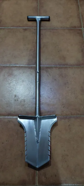 Pala desmontable detector metales