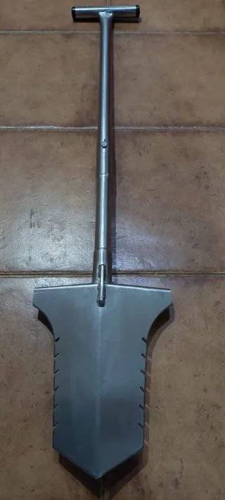 Pala desmontable detector metales