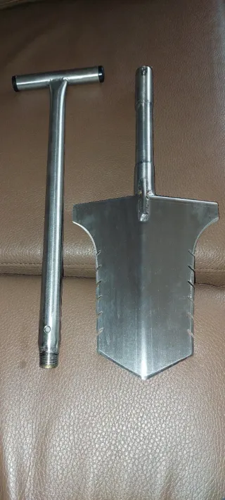 Pala desmontable detector metales