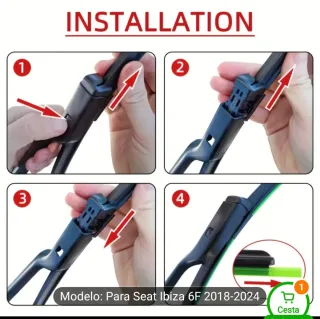 Juego Limpiaparabrisas Seat Ibiza 6F 2018-2024