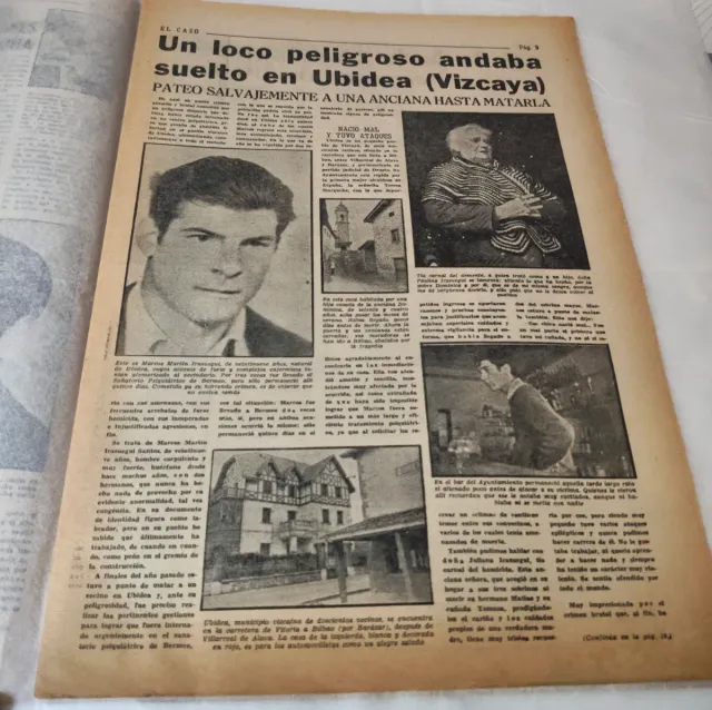 PERIODICO EL CASO 03-06-1971 RESTAURADO/PROTEGIDO