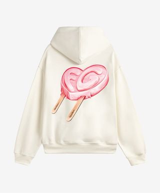 Sudadera Fake Gods Corazón Rosa Talla M