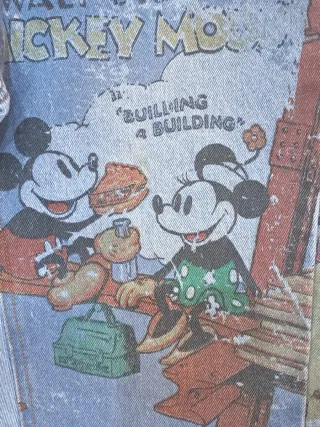 Pantalón vaquero Desigual Mickey Mouse