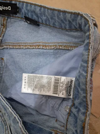 Pantalón vaquero Desigual Mickey Mouse